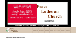 Desktop Screenshot of peacebeavercreek.org