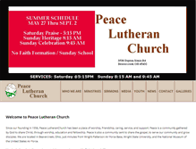 Tablet Screenshot of peacebeavercreek.org